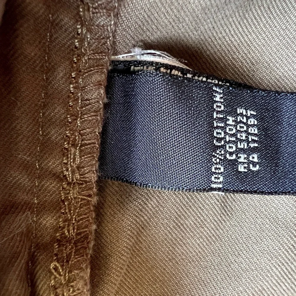 Banana Republic Women's Khaki Wide-Leg Pants - Picture 8 of 9